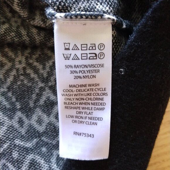 Joie Funnel Neck Fair Isle Sweater | Size Medium - Picture 5 of 5